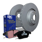 Set of 4 Brake Disc and Pad Kits for Land Rover Discovery