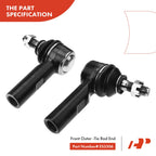 Rack & Pinion Tie Rod Kit Front for Toyota Avalon Camry (1997–1999)