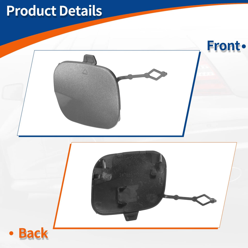 Tow Hook Cover for Mercedes GLB X247 W247 (A2478857700) Gray
