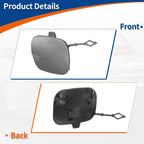 Tow Hook Cover for Mercedes GLB X247 W247 (A2478857700) Gray