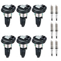 6X Ignition Coils + 6X Iridium Spark Plugs for Buick Rainier Trailblazer Envoy (2004–2009)