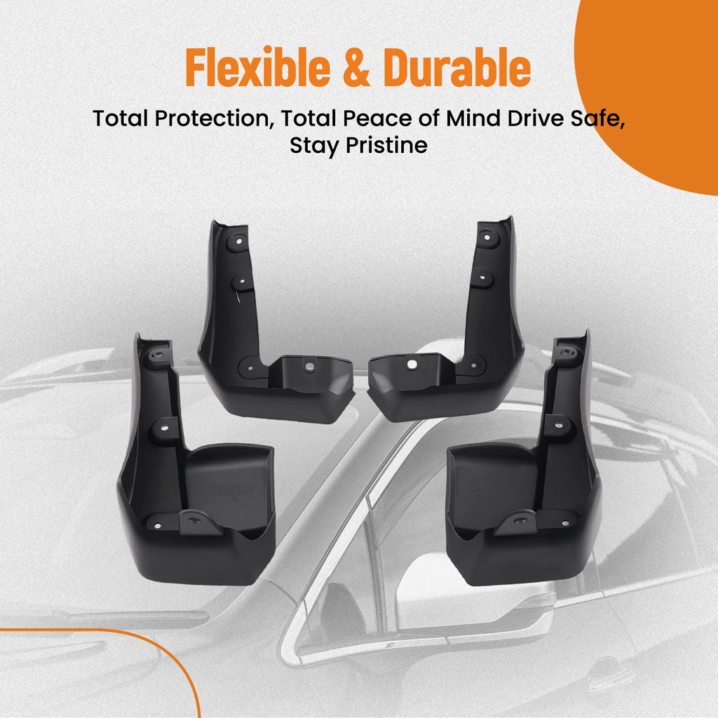 Set of 4 Mud Flaps Splash Guards for Honda Civic Sedan (2016–2019) 08P00-TBA-100