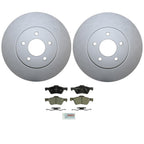 Front Brake Kit with 303mm Disc Rotors & Bosch Ceramic Pads for Escape Tribute Mariner (2001–2012)