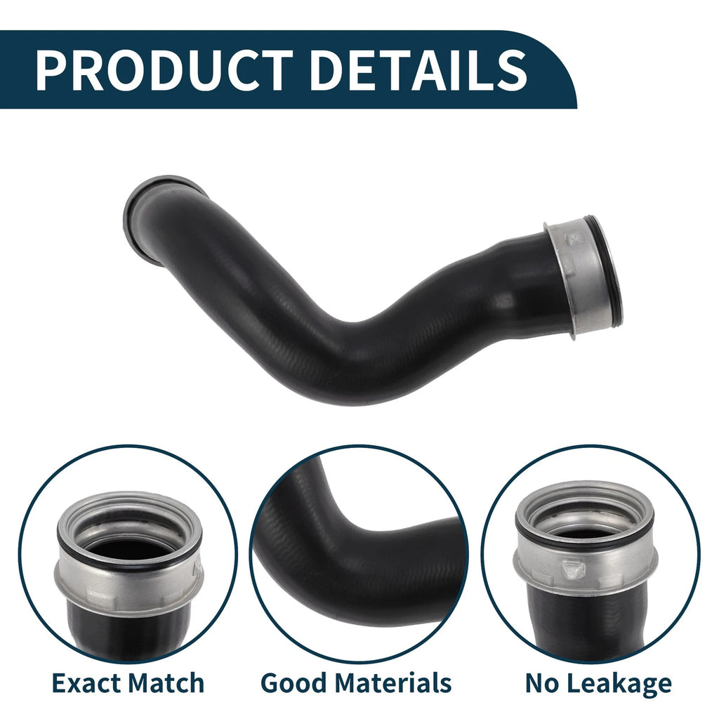 Radiator Hose for Volkswagen Transporter T5 (2003–2009) No. 7H0145980G Rubber