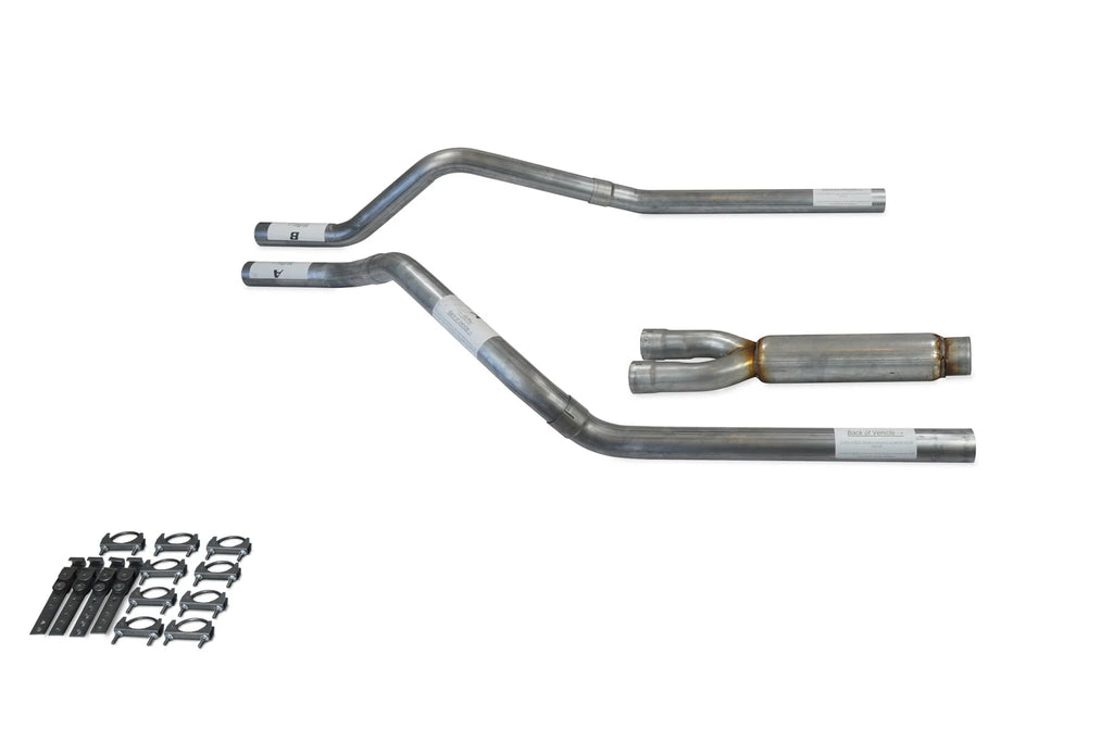 2.5" Dual Exhaust Kit with Glasspack for GMC Jimmy (1995–1999)