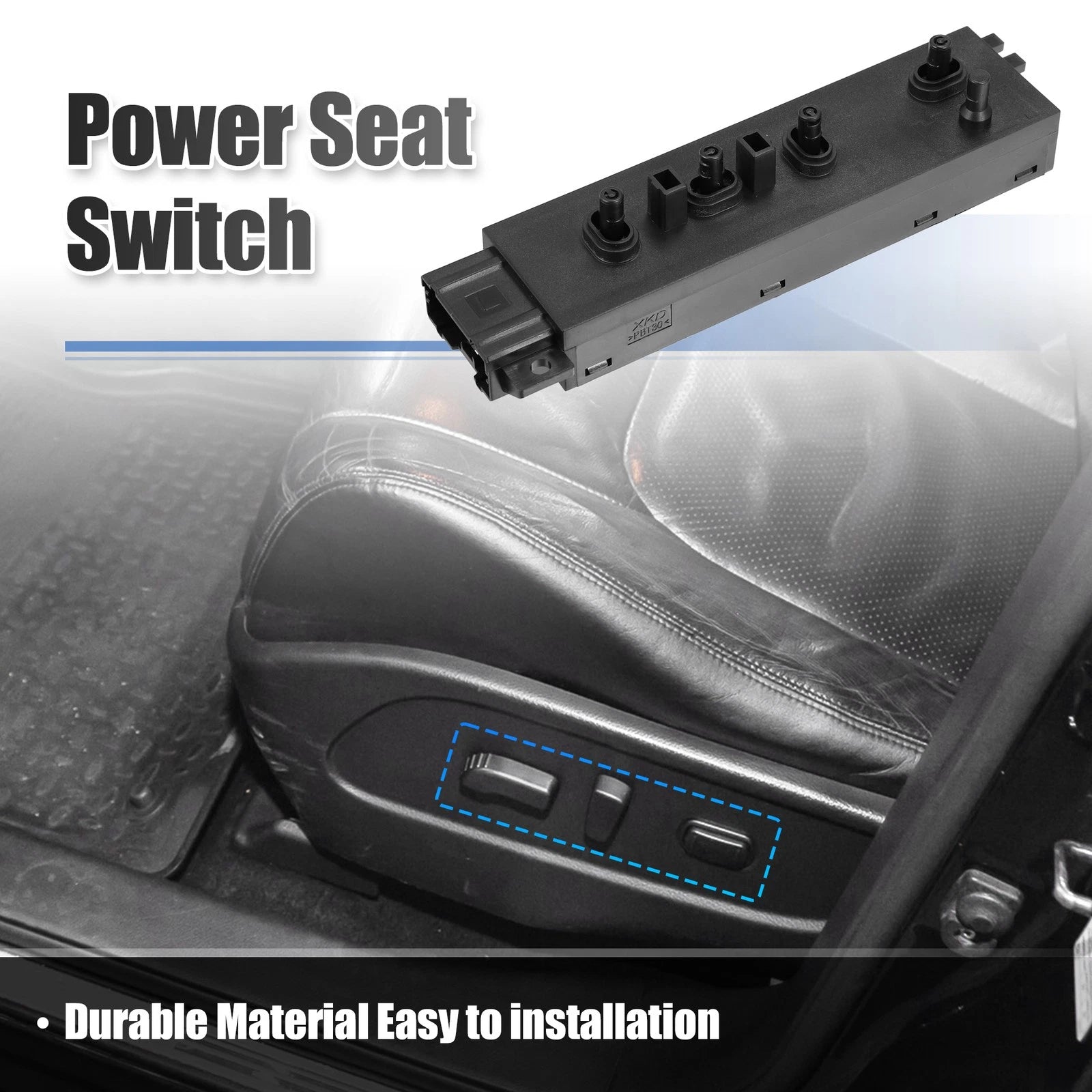 Power Seat Switch for Acura MDX (2004–2013), RDX (2007–2018), TL (2004–2014) 81653SDBA71
