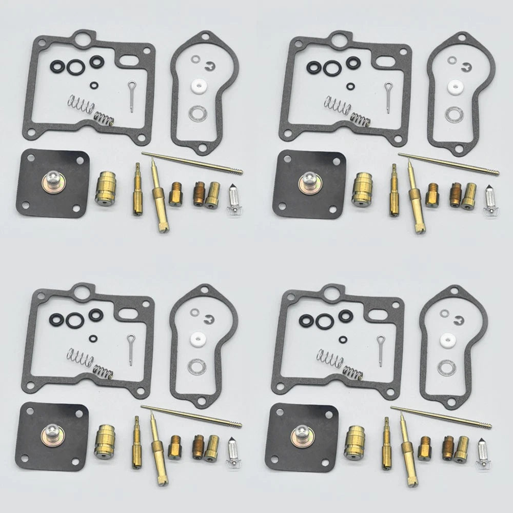 4X Carburetor Repair Kit for Yamaha TT250 (1980–1982) XT250 (1980–1983)