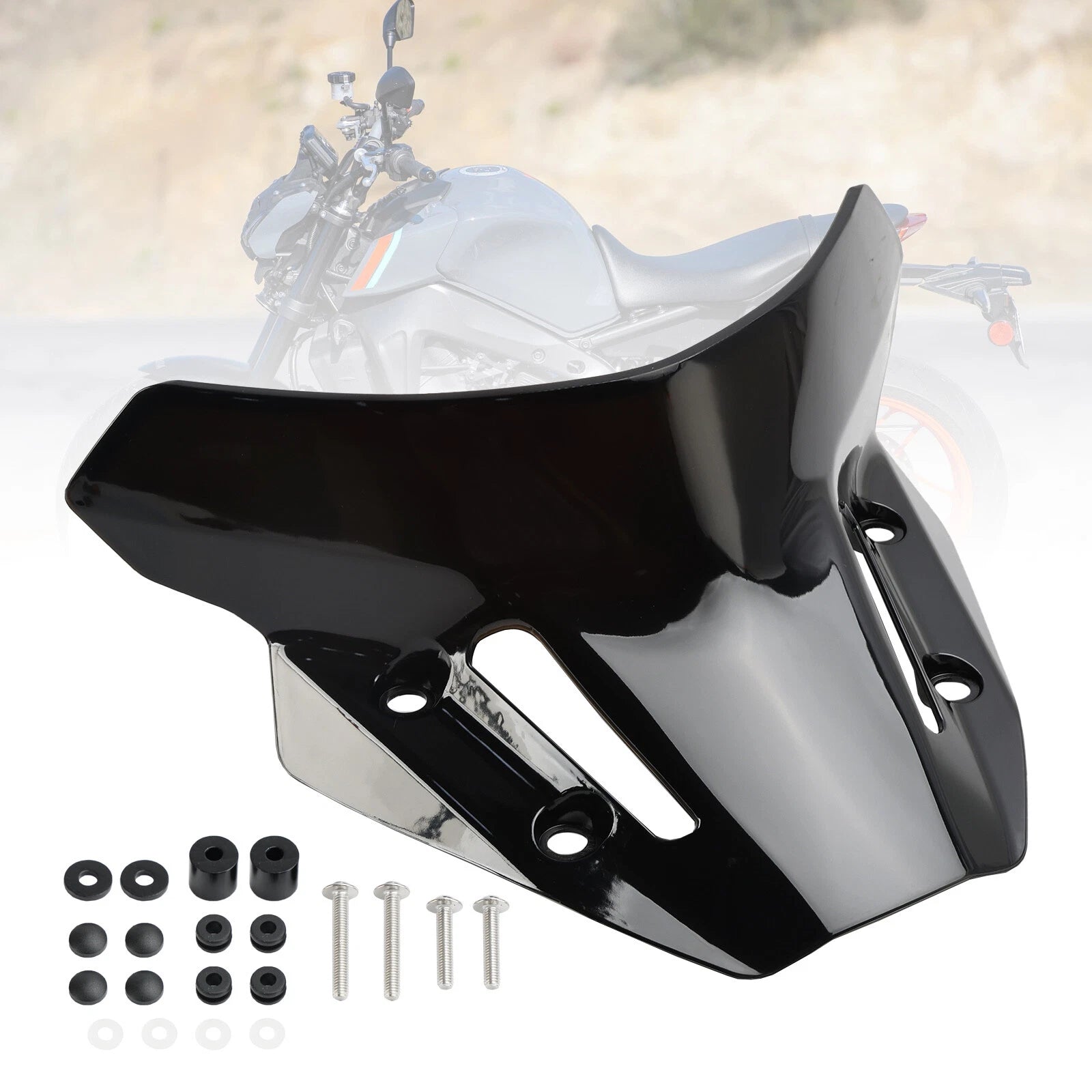 ABS Windshield for Yamaha MT-09 (2021–2023)