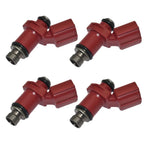 Set of 4 Fuel Injectors 6D8-13761-00-00 80BEL for Yamaha Outboard (4-Stroke)