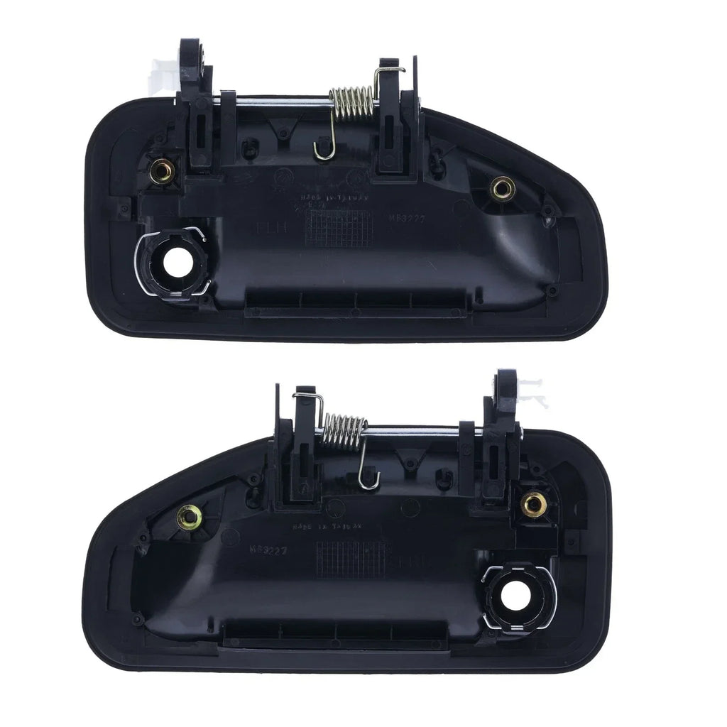 Door Handle Outer 2 x Black Front Left+Right for Mitsubishi Fuso (2005–2020)