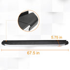 Set of 2 Aluminum 5.75" Side Step Nerf Bars for Hyundai Tucson (2010–2015)