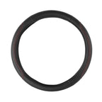 Steering Wheel Cover for - Matte Texture Grain Leather, Red