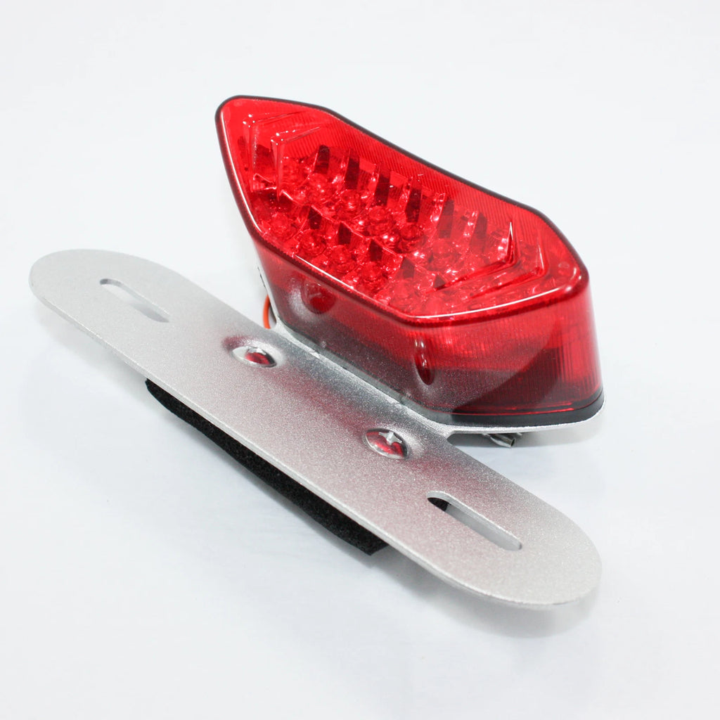 12V Red Brake Tail Light for Motorcycle Bike (Dirt, Pit, Motorcross)