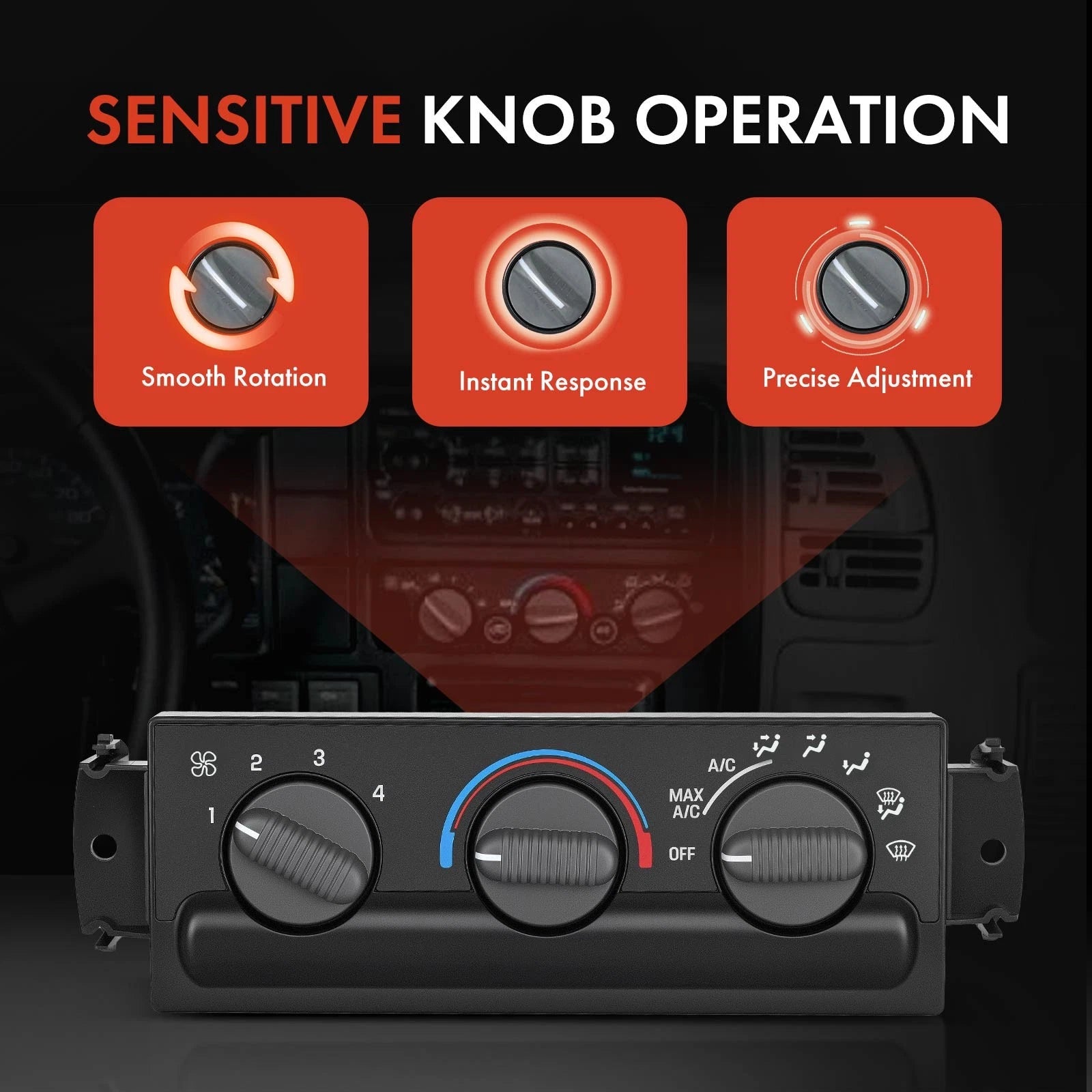 Heater Climate Control Module for Chevy Blazer S10 GMC Jimmy (1995â2005)