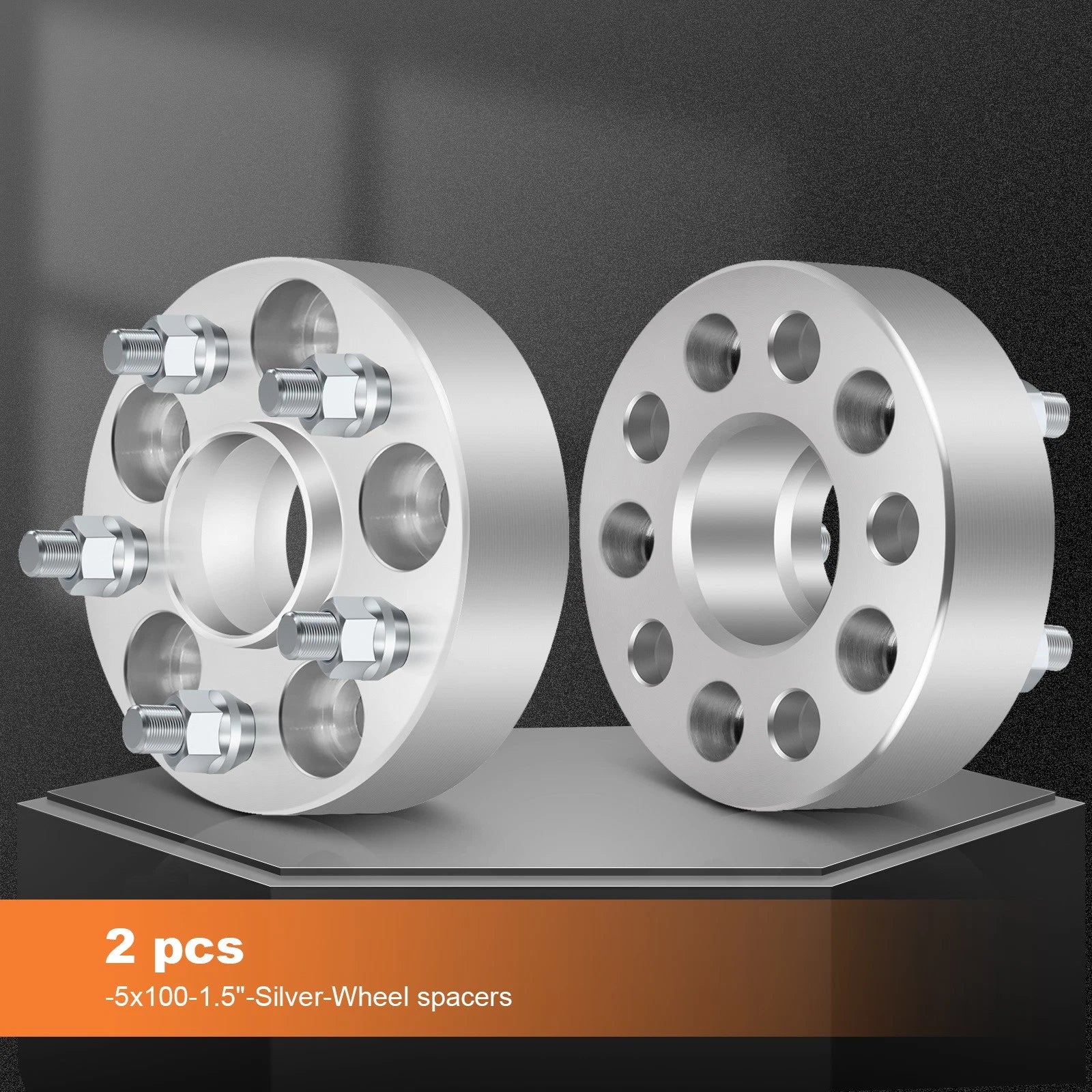 2X 1.5" Wheel Spacers 5x100 12x1.25 for Subaru Forester Outback BRZ Crosstrek (2013–2023)