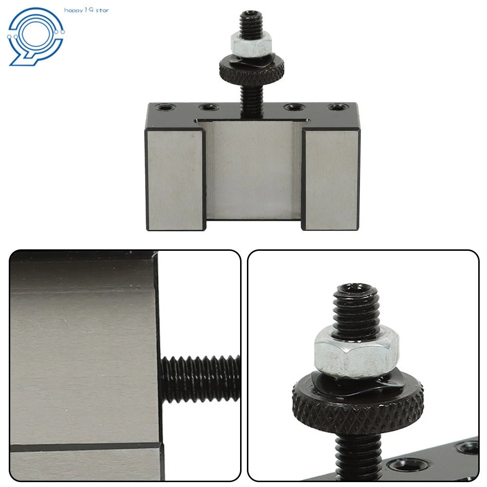 2X Quick Change Turning Facing Tool Post Holder for CNC Lathe