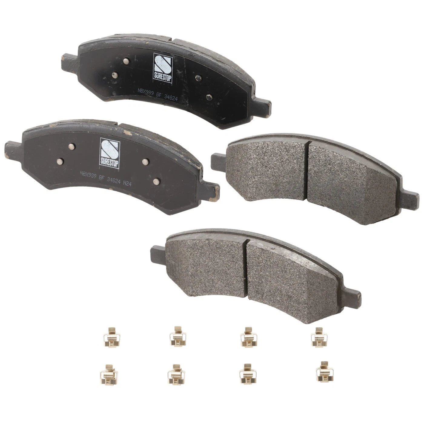 Front Brake Pad Set for Ram 1500, Dakota, Raider (2011–2018)