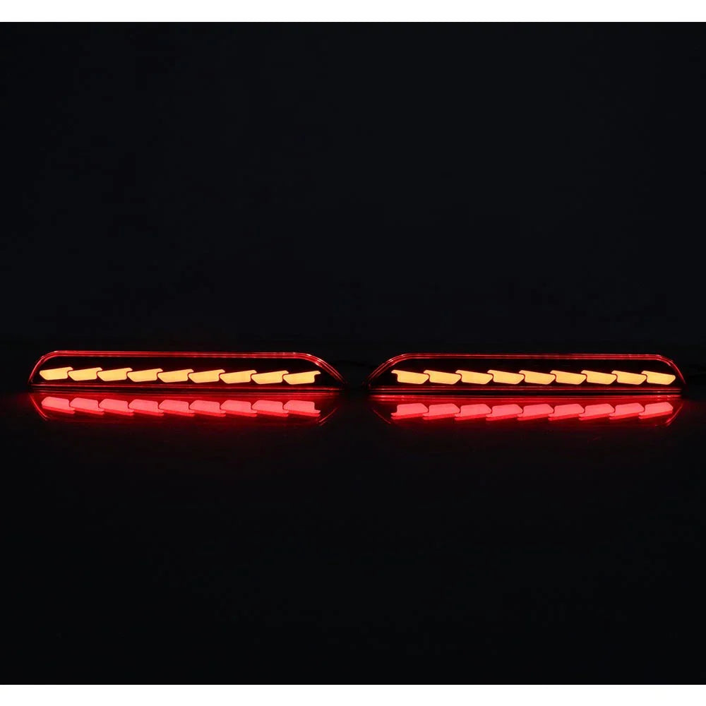Red LED Rear Bumper Reflector Brake Light Tail Light for Ford Explorer (2020–2024)