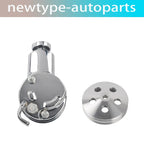 Saginaw Power Steering Pump Bracket & Pulley Kit for Chevy 350 400 305 (1969–1995)