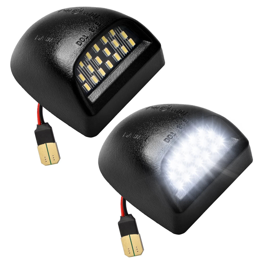 2X LED License Plate Lights for Chevy Tahoe Suburban GMC Yukon (2000–2006)