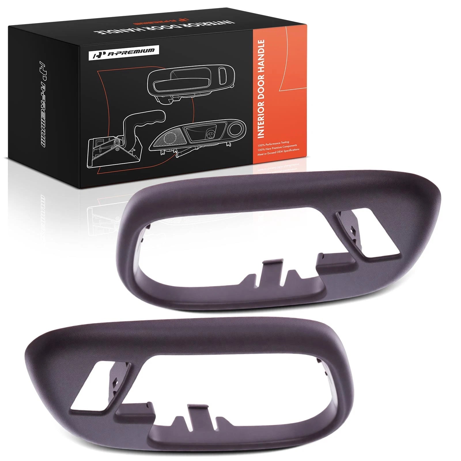 2X Front Interior Door Handle for Chevrolet Tahoe GMC Yukon (1995–1999)