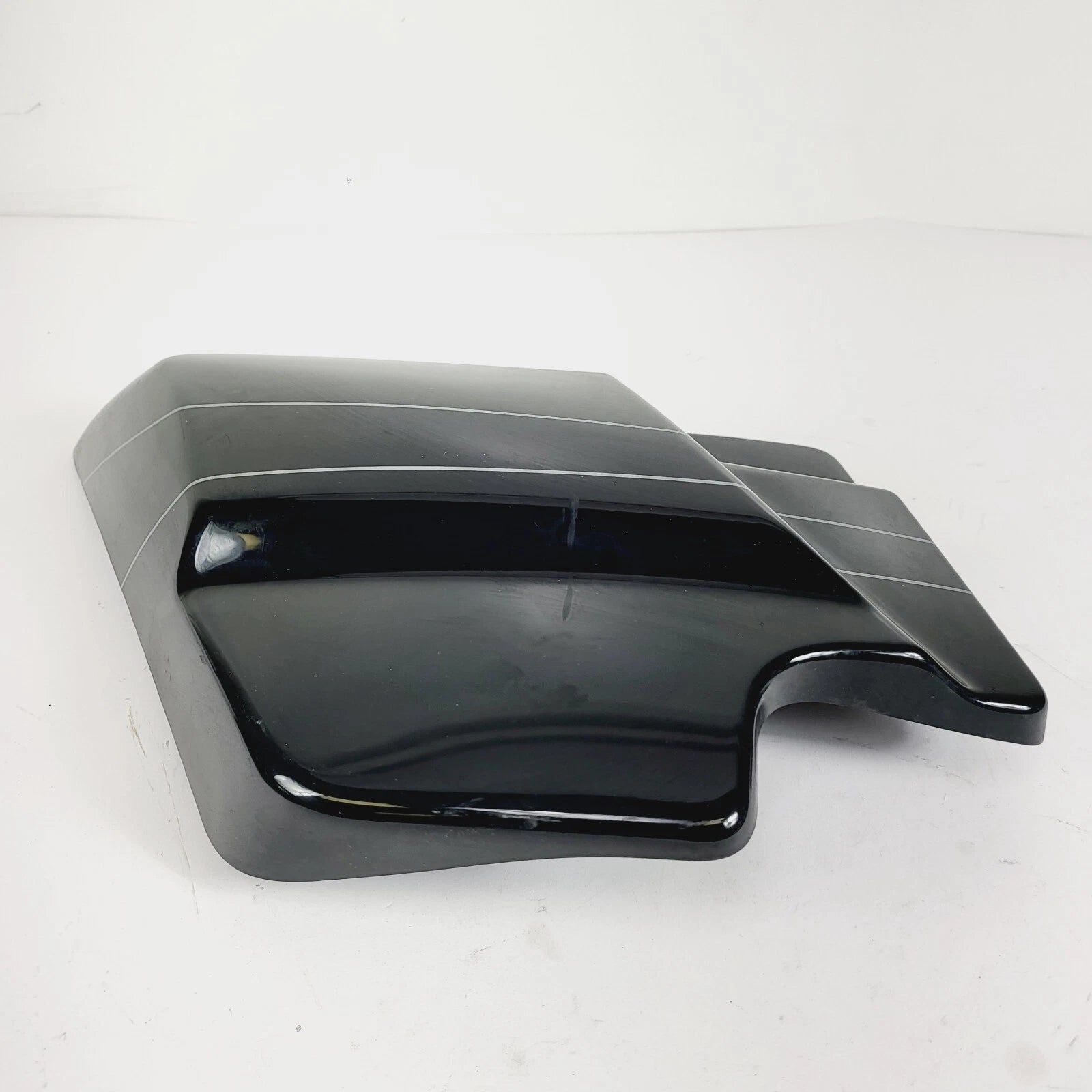 Left Side Cover Fairing for Harley Street Glide (2009–2023) Vivid Black Pinstripe