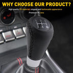 Leather Gear Shift Knob for Universal 5 Speed Manual (EPY)