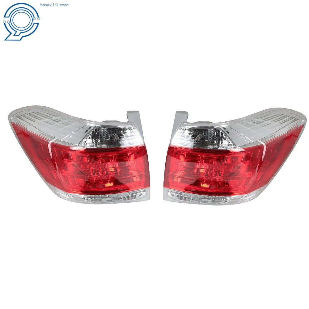 Set of 2 Tail Light Assemblies for Toyota Highlander (2012-2013) Halogen