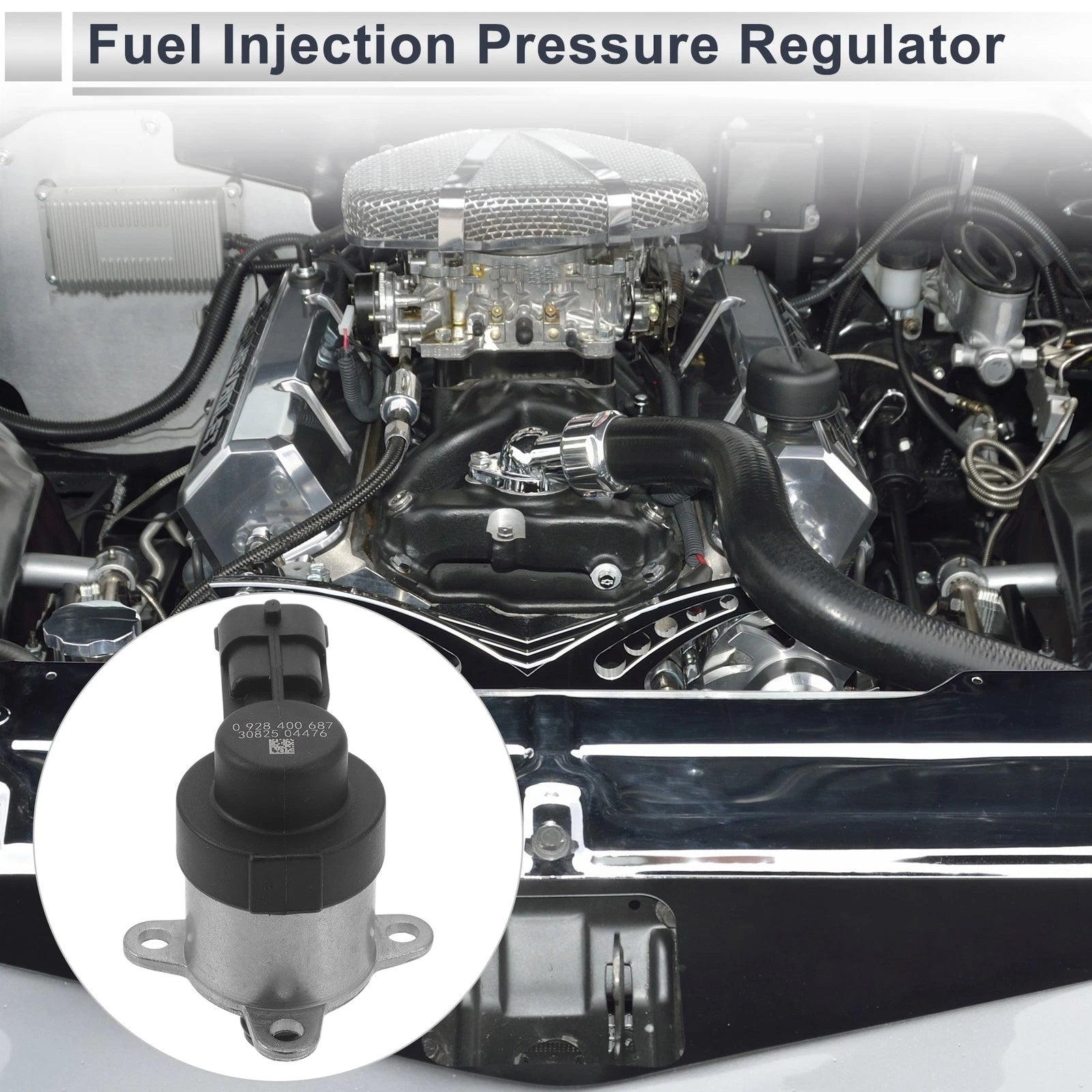 Fuel Pressure Regulator for Honda Accord (2004–2008) No. 16410RBDAE000 Metal 20-70 Psi
