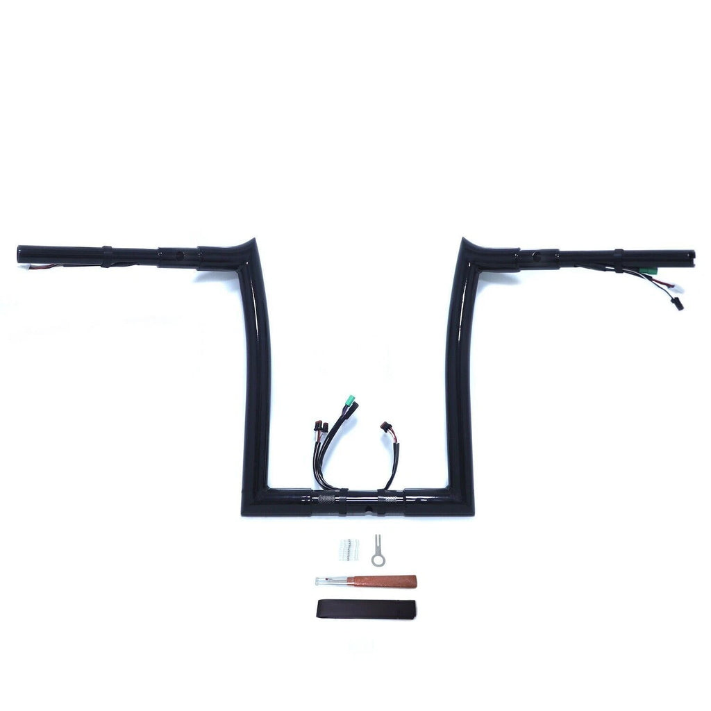Prewired Ape Hanger 32mm Handlebar for Harley Road Glide (2015) 12" 14" 16"