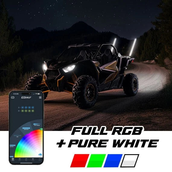 2X RGBW Whip Kit for