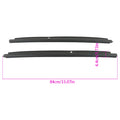 Set of 2 Outer Door Window Belt Weatherstrip for GMC Silverado Sierra (1999–2007)