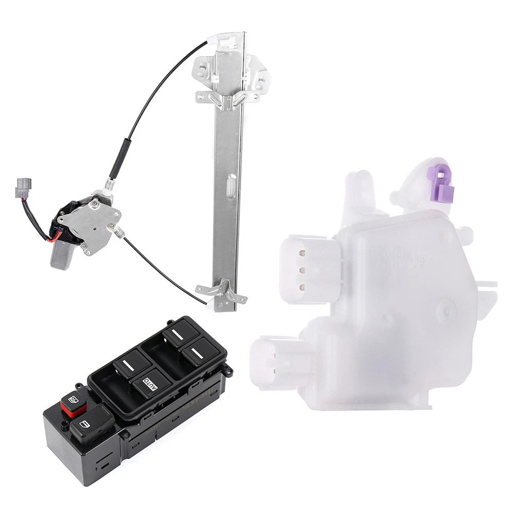 Front LH Door Lock Actuator & Window Regulator for Honda Accord (2003–2007)