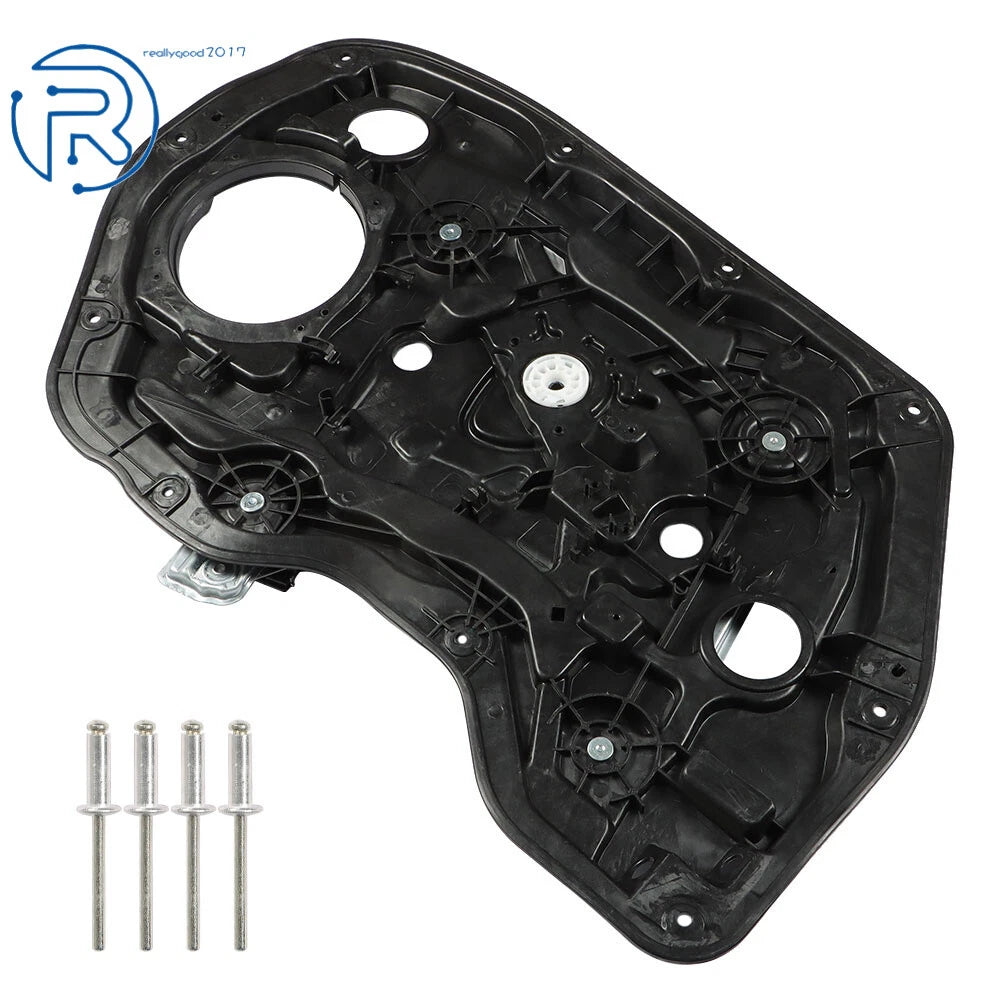 Front Left Power Window Regulator with Panel for Hyundai Elantra (2011–2016)