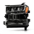 LED Headlight for Chevy Silverado 1500 (2019–2022) w/Halogen Signal, Left