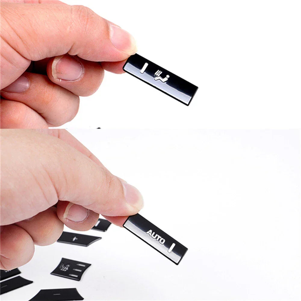 Rear Row Air Conditioning Switch Button Decal for Range Rover Vogue (13-17)