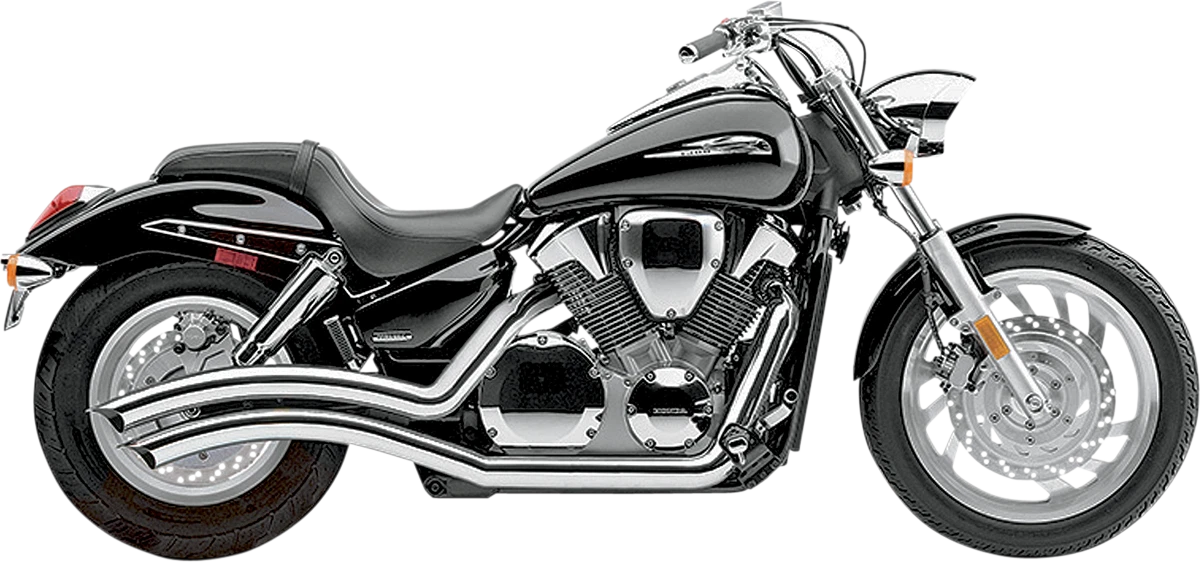 Cobra Speedster Swept Exhaust for Honda VTX1300C (2004–2009) Chrome Pipe