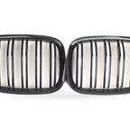 Gloss Black Double Line Grille for BMW 5 Series F07 GT (2010–2016)