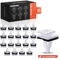 Set of 20 Rocker Pillars Floor Retainer Clips for Honda