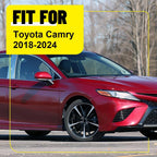 Set of 4 Chrome Door Window Pillar Post Cover Trim for Toyota Camry (2018–2024) 8-40X