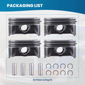 Engine Piston Kit for Chevy Malibu Impala GMC Terrain 2.4L (2008–2017) 12578324