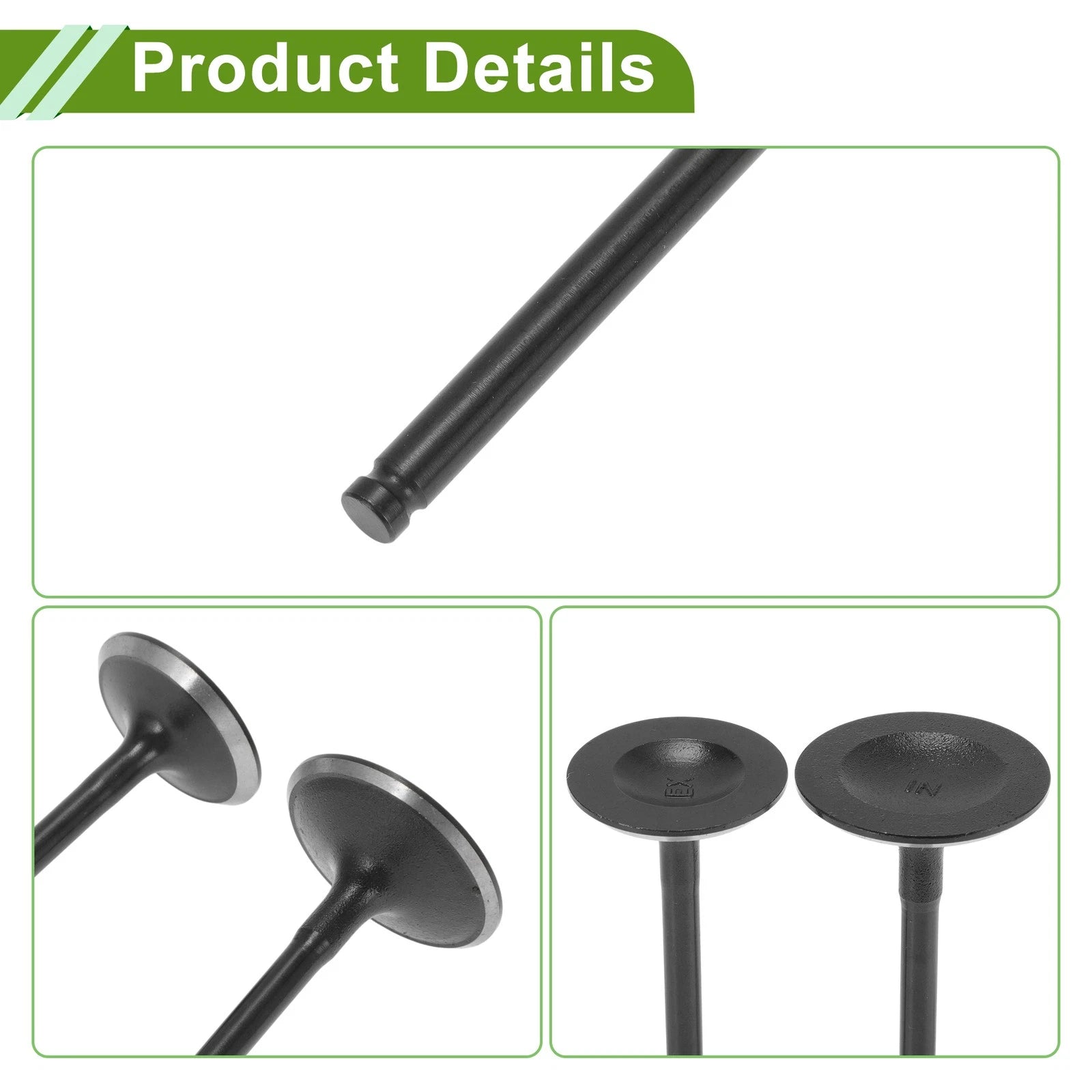 Set of 8 Engine Intake Exhaust Valves Kit for Hyundai Sonata (2006–2009)