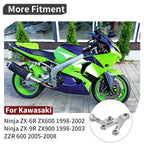 Right Foot Peg Step Mount Stay for Kawasaki Ninja ZX6R ZX9R ZZR600 (1998–2005)