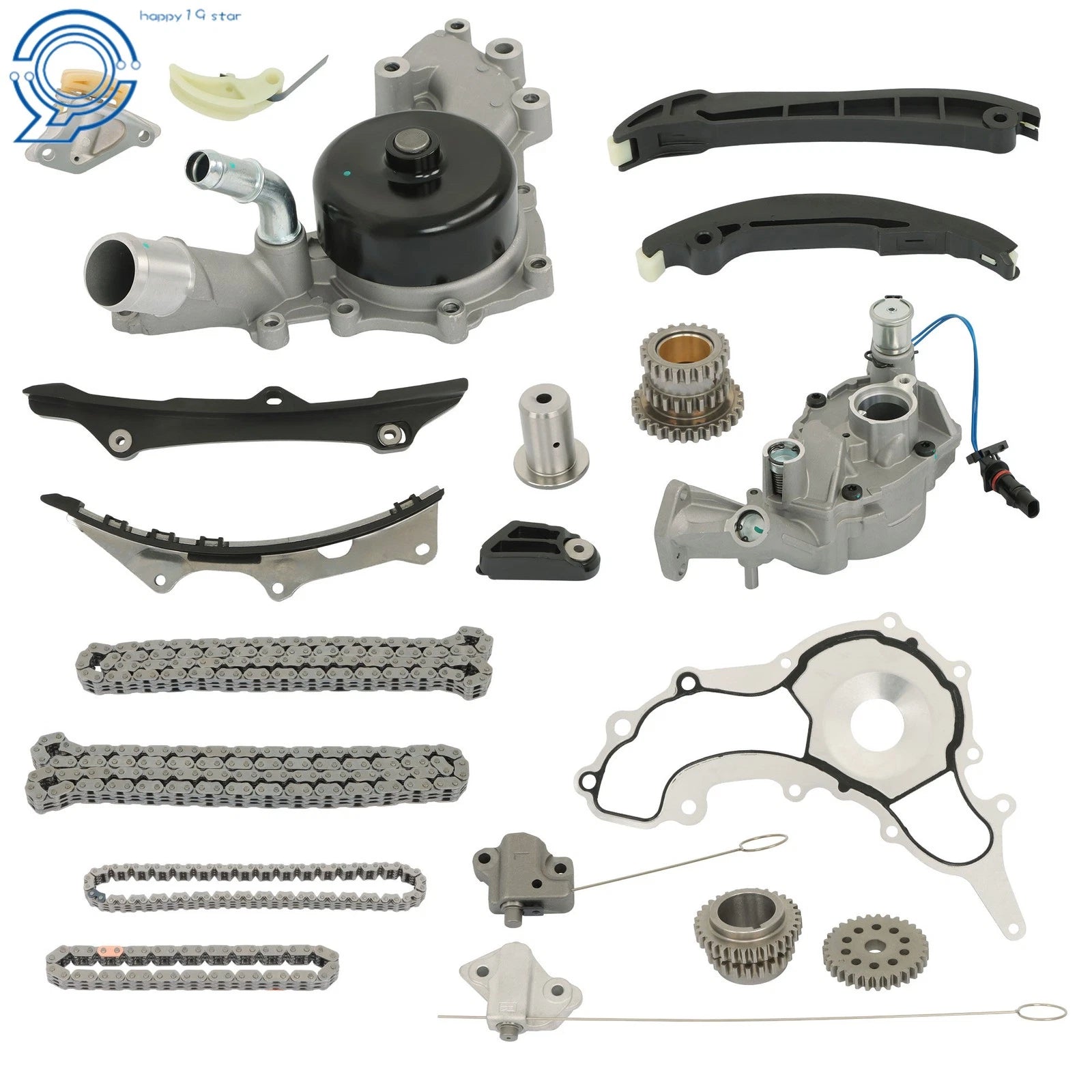 Oil Pump Water Pump Timing Chain Kit for Jeep Grand Cherokee (2011–2015)
