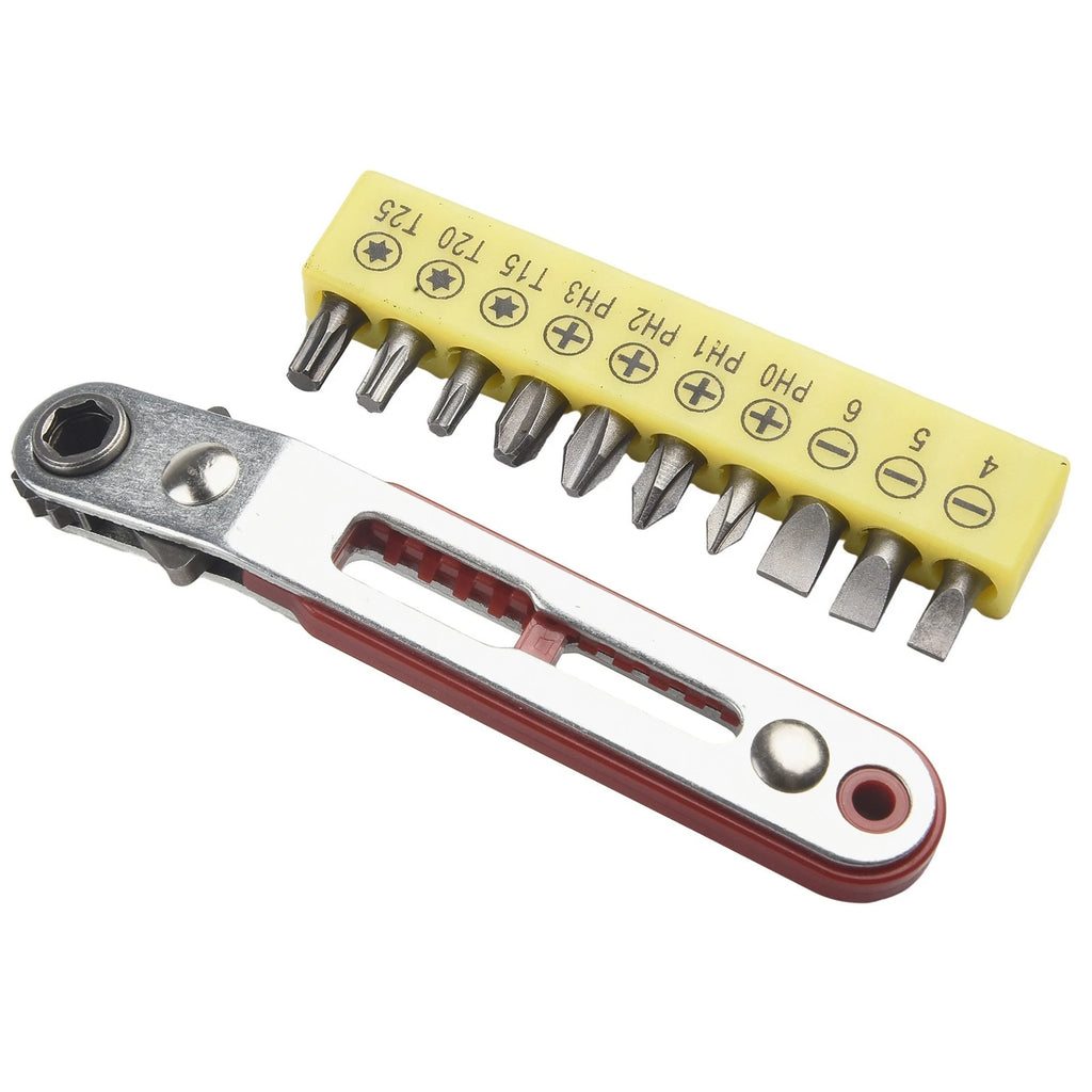 Dual Function Ratchet Wrench Set for Easy Maintenance (No Part Numbers)