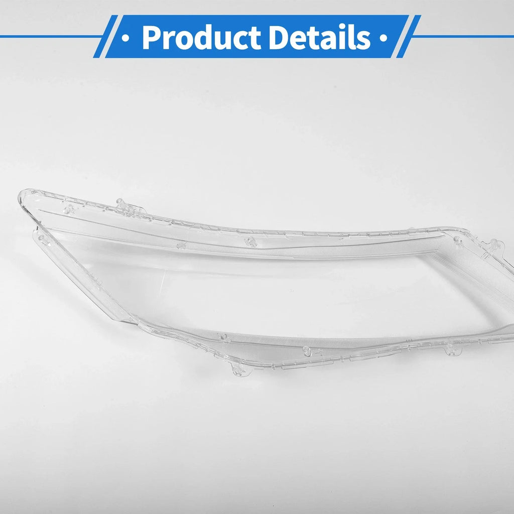 Car Front Left Headlight Lens Cover for Honda Crosstour (2011-2013)