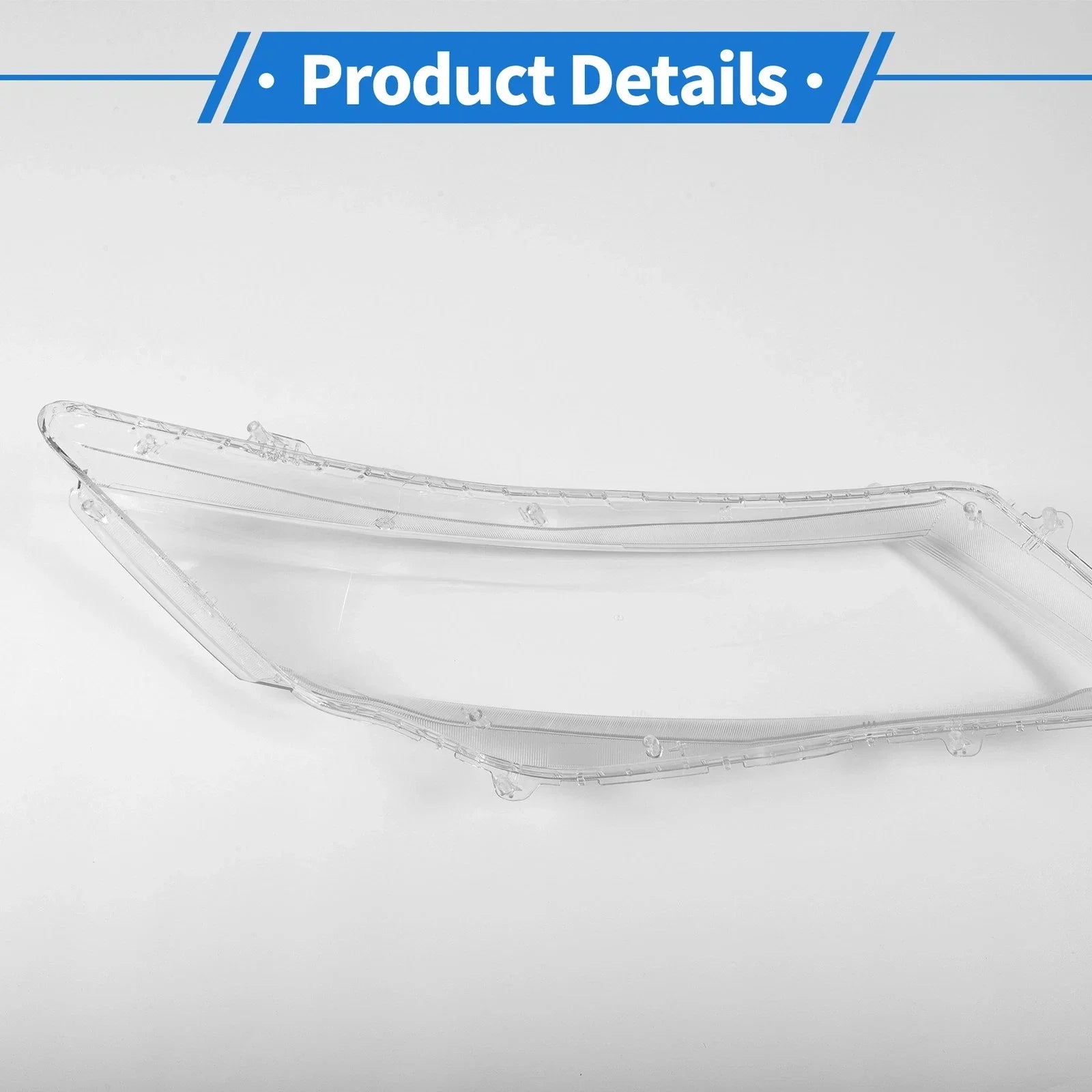 Car Front Left Headlight Lens Cover for Honda Crosstour (2011-2013)