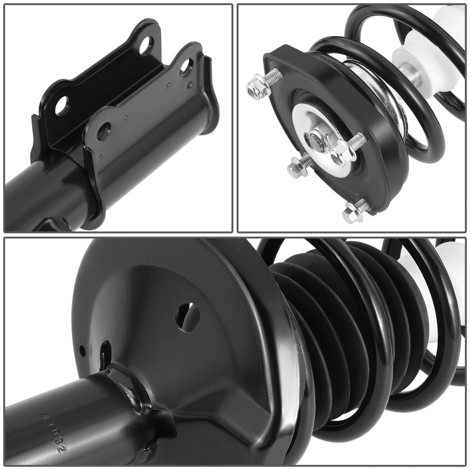 Set of 2 Rear Struts with Coil Spring Assembly for Geo Prizm (1993–2002)