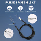 Emergency Parking Brake Cable Kit for Universal Vehicles