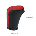 1pc Gear Shift Knob Cover for Honda Accord (2018–2022) Black Red 743151442229